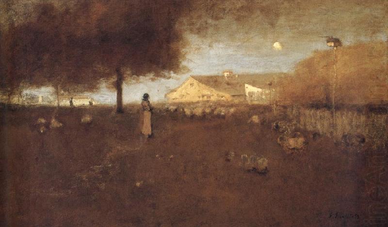 George Inness Old Farm-Montclair china oil painting image